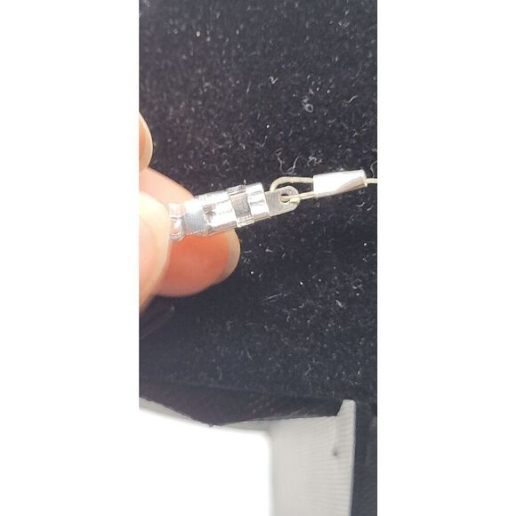 Vintage Heishi Necklace Heart Station Necklace Hong Kong 22in - Picture 6 of 6